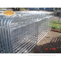 simple galvanized farm iron pipe gate